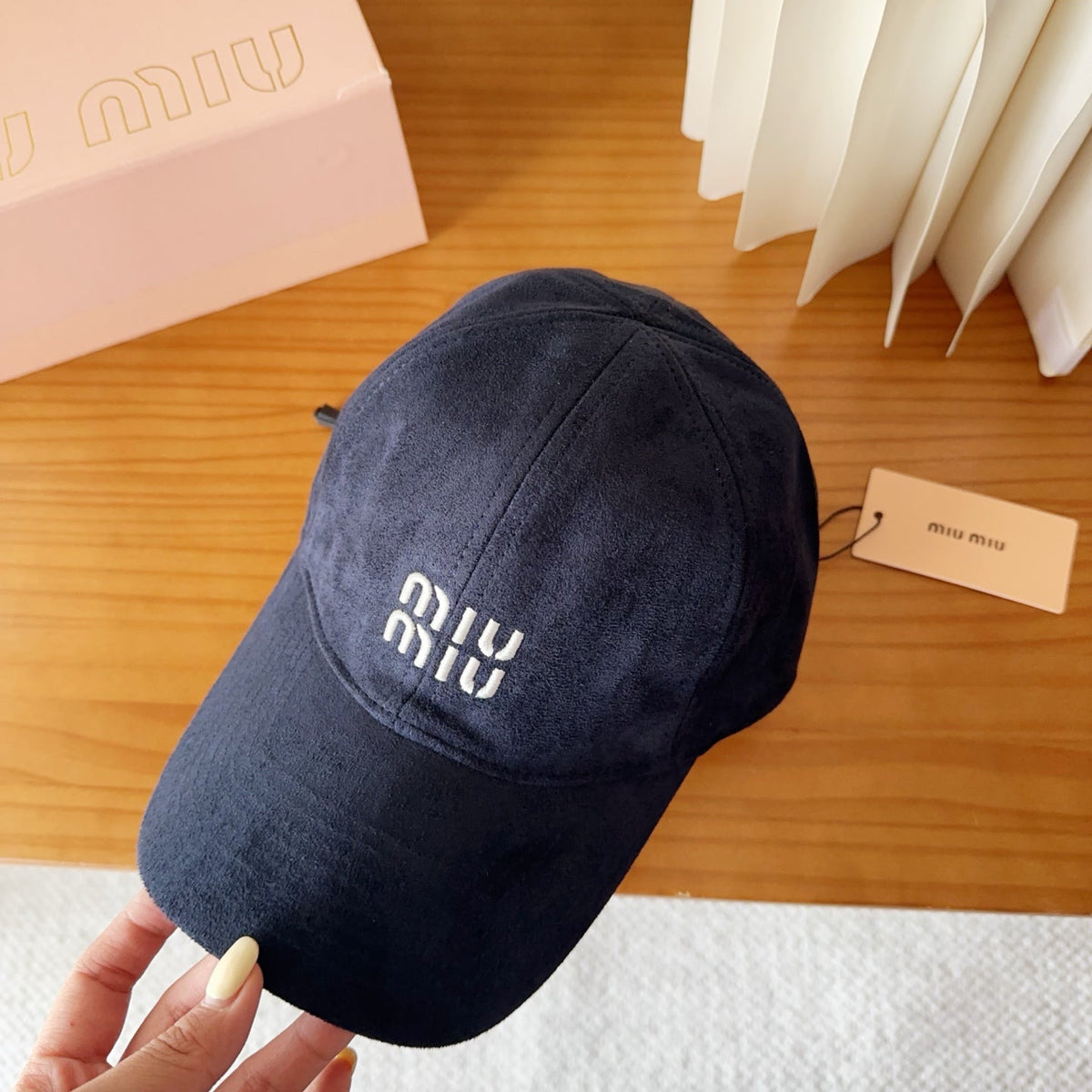 M/M Baseball Cap with Logo Embroidery