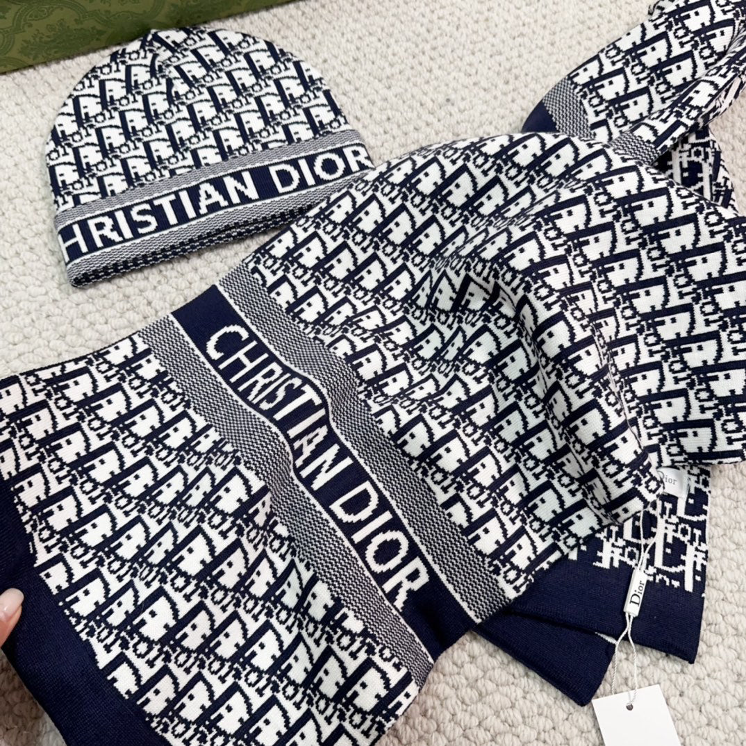 Beanie and Scarf Set