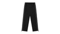 Fear of God Essentials Relaxed Fleece Piping Sweatpant Jet Black/Cloud White