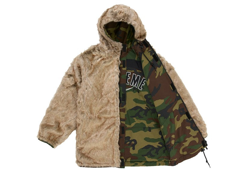 Supreme Nike Faux Fur Reversible Parka