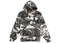Supreme Satin Applique Hooded Sweatshirt (SS26) Snow Camo