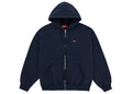 Supreme Small Box Zip Up Hooded Sweatshirt (FW26) Navy