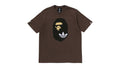 adidas x BAPE Ape Head Tee Brown