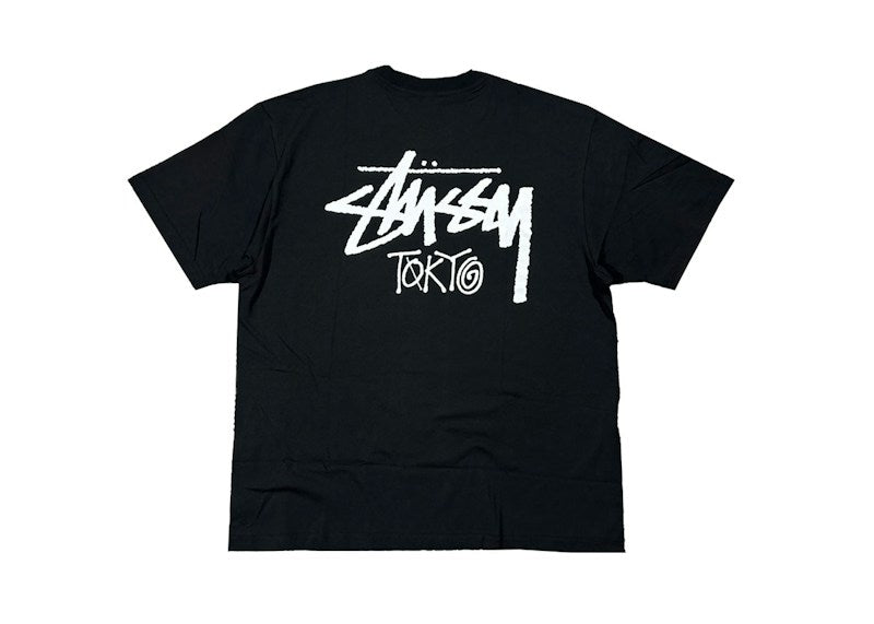 Stussy Stock Tokyo Tee Black